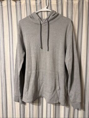 The North Face Light Gray Hooded Pullover Sweatshirt